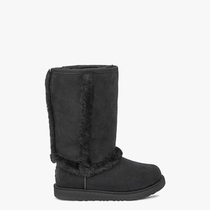 Ugg Hadley II Waterproof Tall Kids All-Weather Boots Black (5204DCTWK)